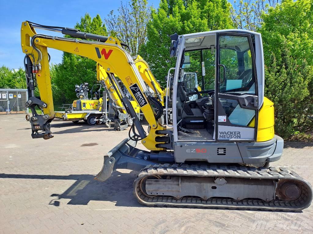 Wacker Neuson EZ50 Vikšriniai ekskavatoriai