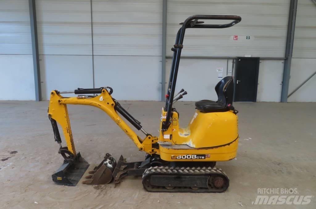 JCB 8008 Mini ekskavatoriai < 7 t