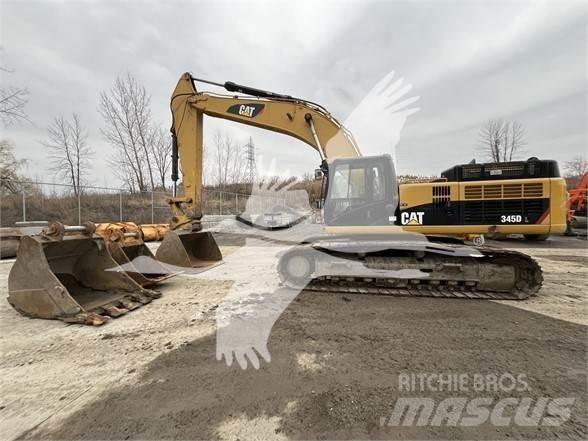CAT 345D Vikšriniai ekskavatoriai