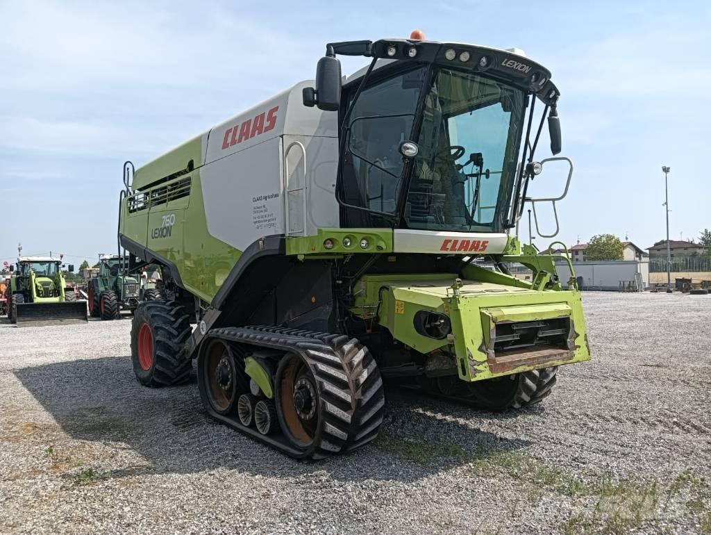 CLAAS Lexion 760 TT Derliaus nuėmimo kombainai