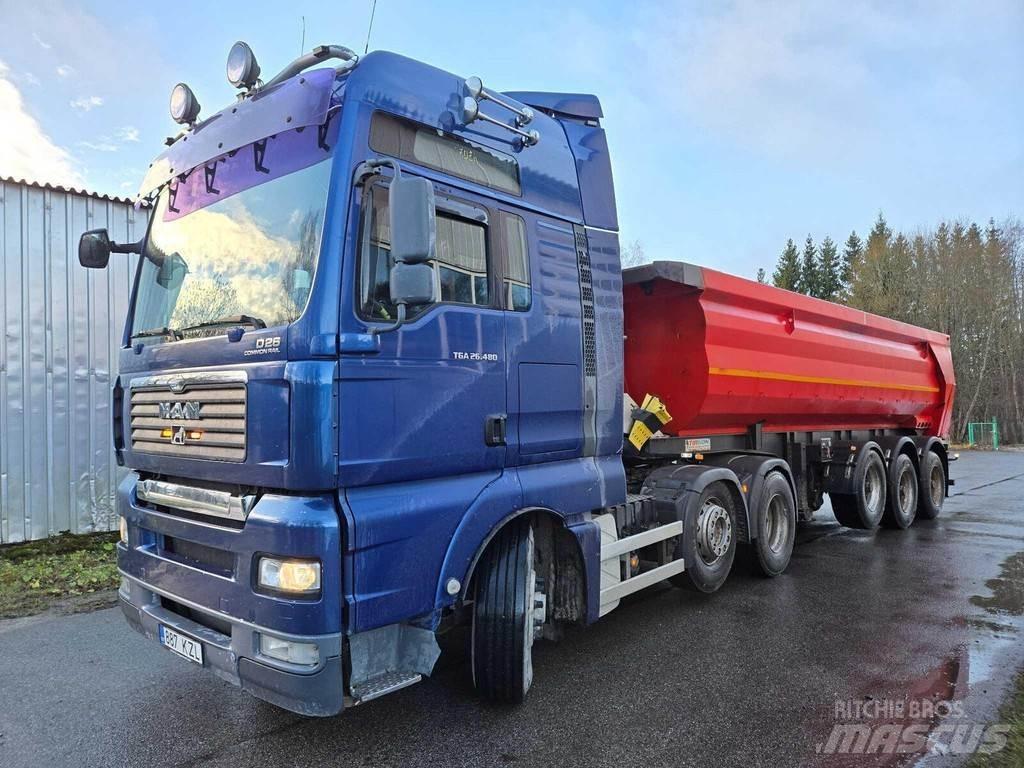  Tircon TRK01 Savivartės puspriekabės