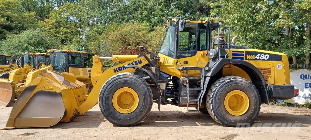 Komatsu WA 480-8 Naudoti ratiniai krautuvai