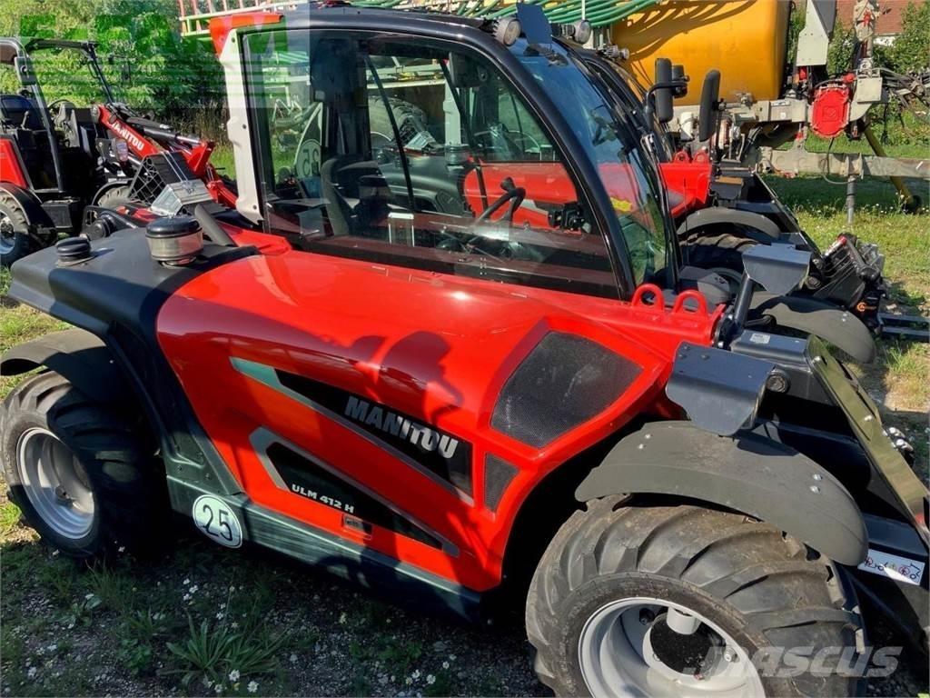 Manitou ULM 412 H Teleskopiniai krautuvai žemės ūkiui