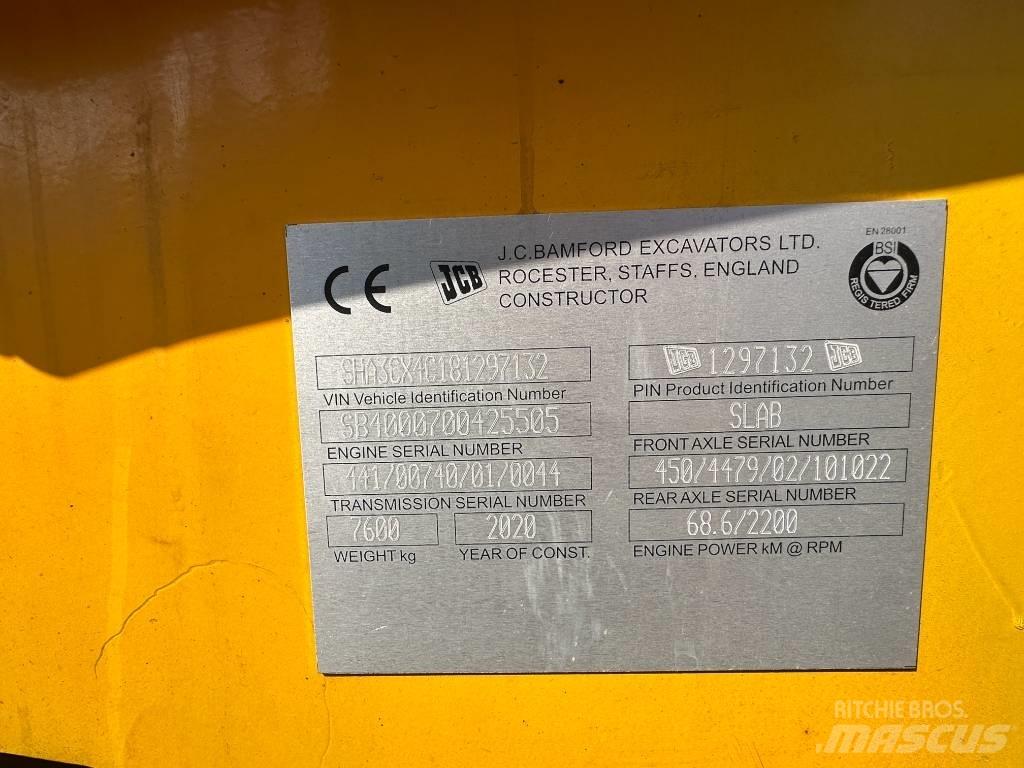 JCB 3 CX Ekskavatoriniai krautuvai