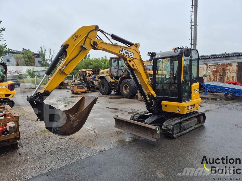 JCB 36C-1 Mini ekskavatoriai < 7 t