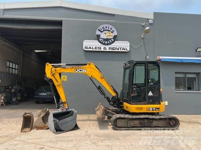 JCB 51 R Mini ekskavatoriai < 7 t