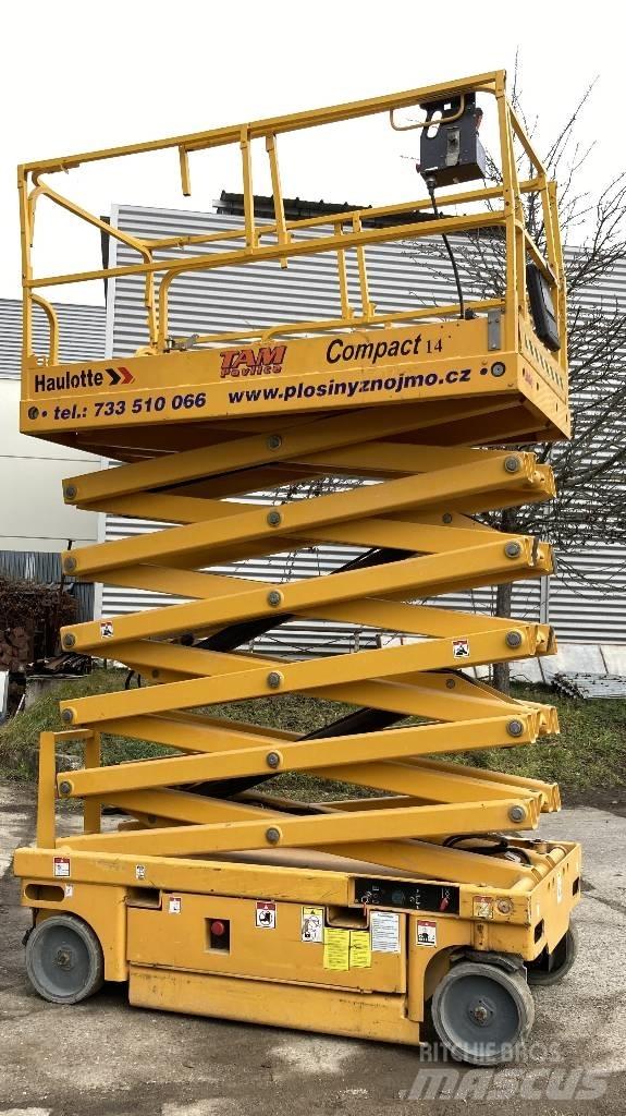 Haulotte Compact 14 Žirkliniai keltuvai