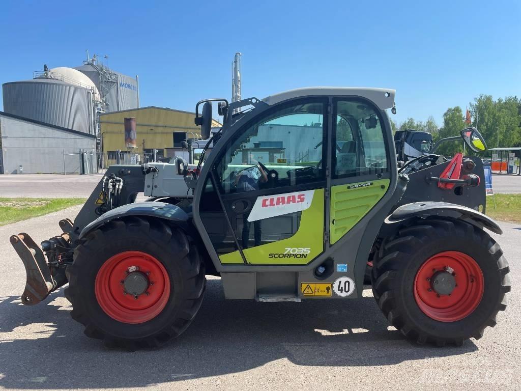 CLAAS 7035 Teleskopiniai krautuvai