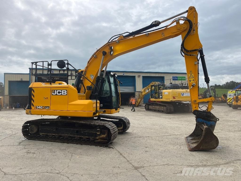 JCB 140X LC Vikšriniai ekskavatoriai