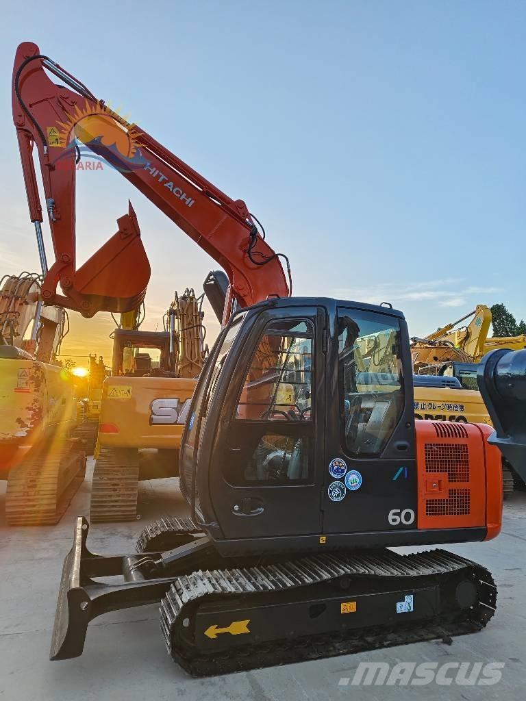 Hitachi ZX 60 Mini ekskavatoriai < 7 t