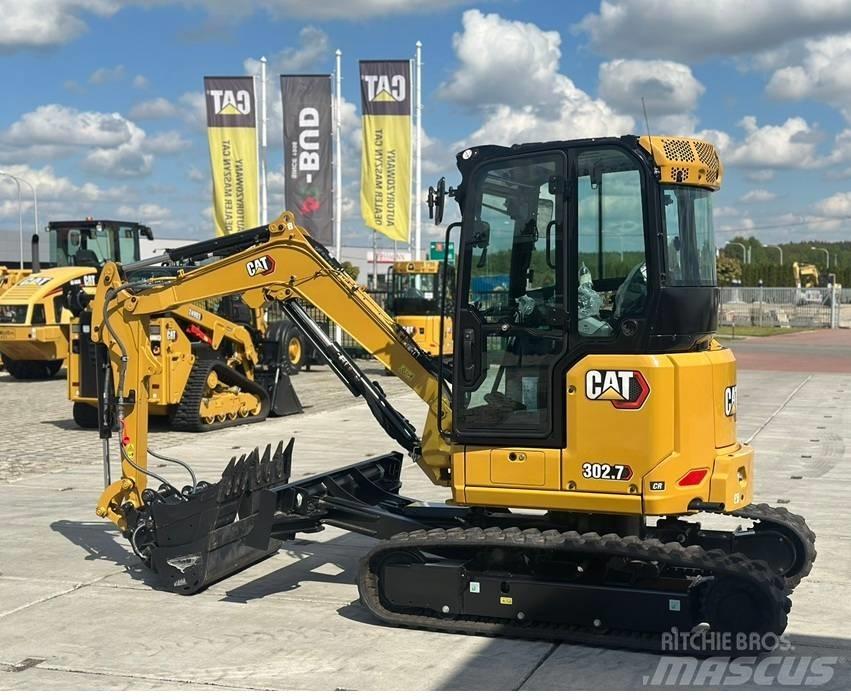 CAT 302.7 CR Mini ekskavatoriai < 7 t