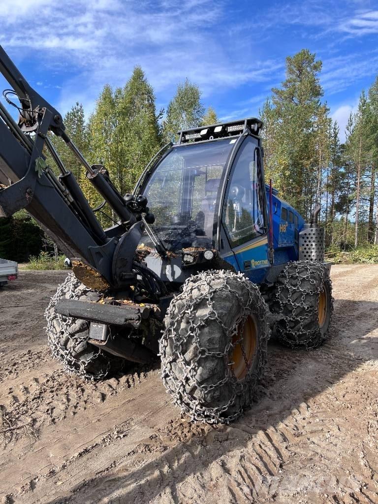 Rottne H8 Miško technika (Harvesteriai)