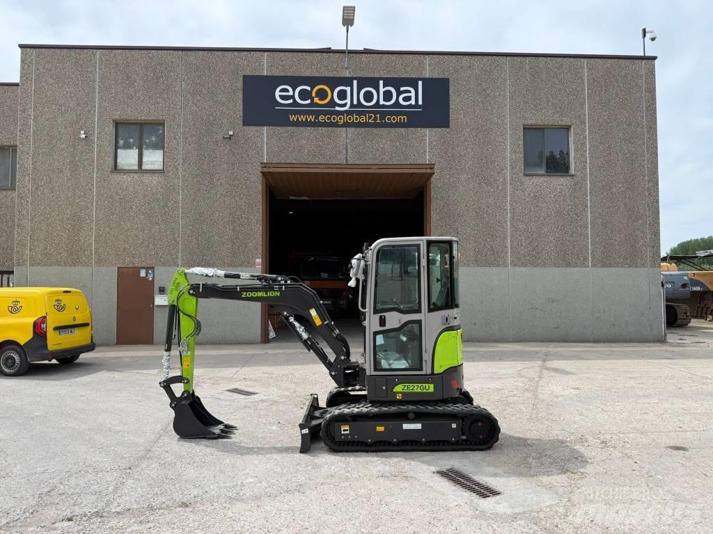 Zoomlion ZE27 GU Mini ekskavatoriai < 7 t