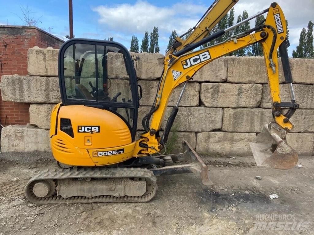 JCB 8025 ZTS Mini ekskavatoriai < 7 t
