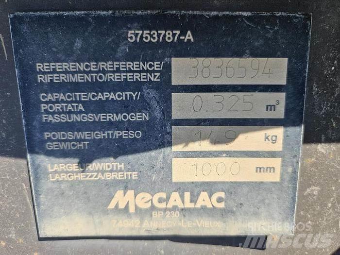 Mecalac Connect Kaušai