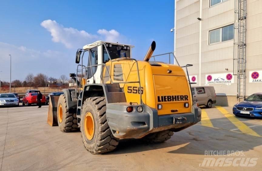 Liebherr 556 Naudoti ratiniai krautuvai
