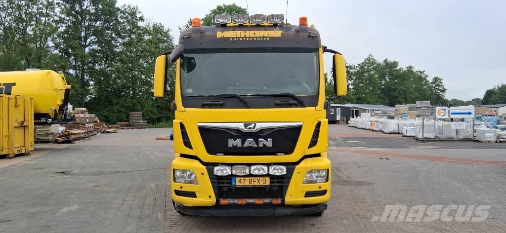 MAN TGS 35.480 Kombinuotos paskirties / vakuuminiai sunkvežimiai
