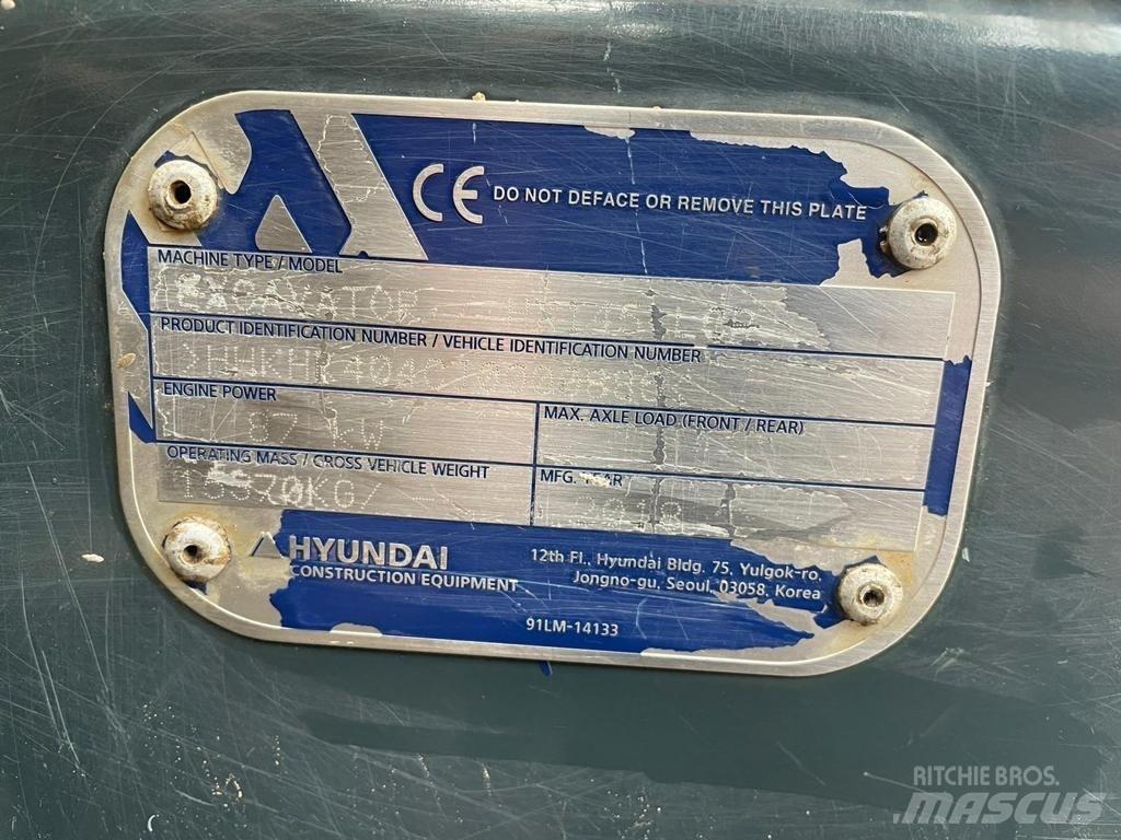 Hyundai HX145 LCR Vikšriniai ekskavatoriai