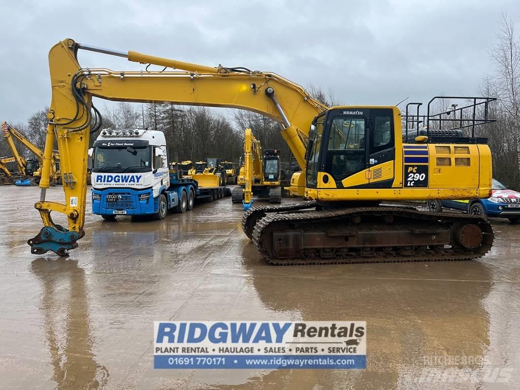 Komatsu PC290LC-11 Vikšriniai ekskavatoriai