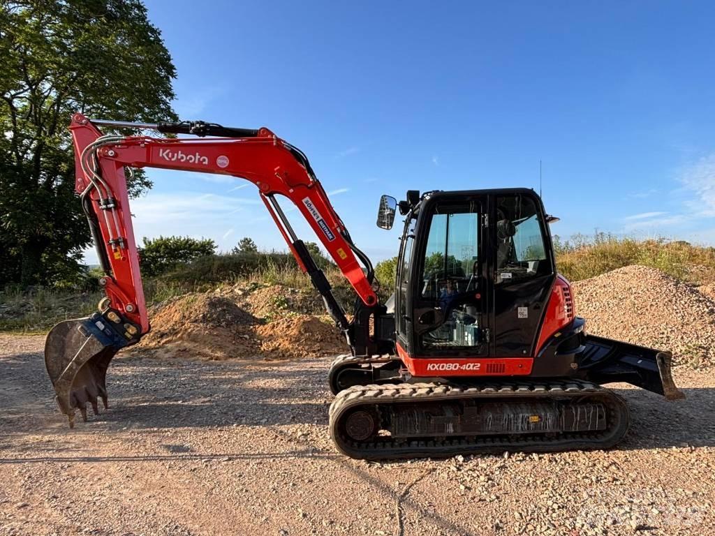 Kubota KX 080-4 Mini ekskavatoriai < 7 t