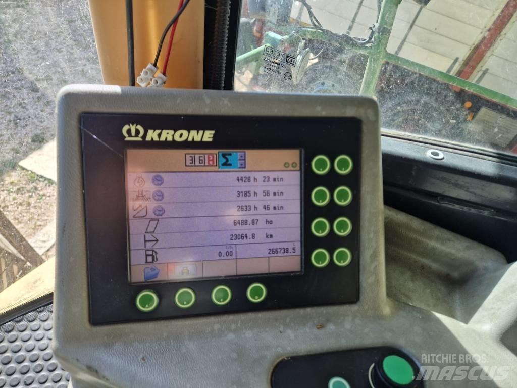 Krone Big X 800 Pašarų ruošimo technika