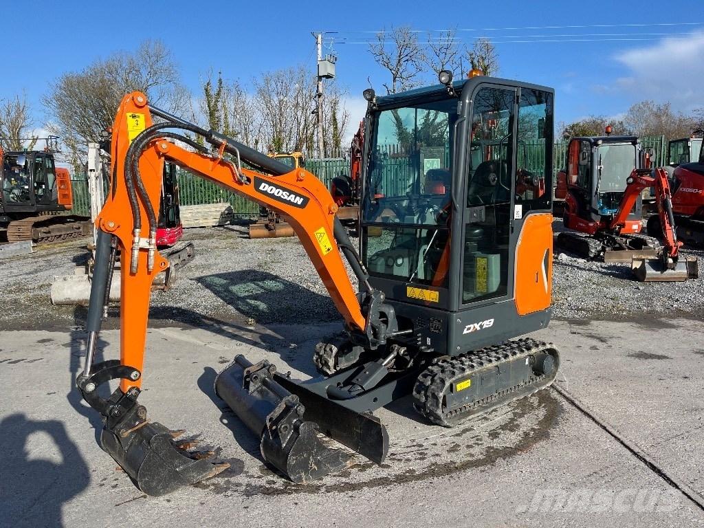 Doosan DX 19 Mini ekskavatoriai < 7 t