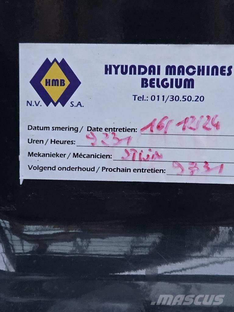 Hyundai R 180W-9A Ratiniai ekskavatoriai