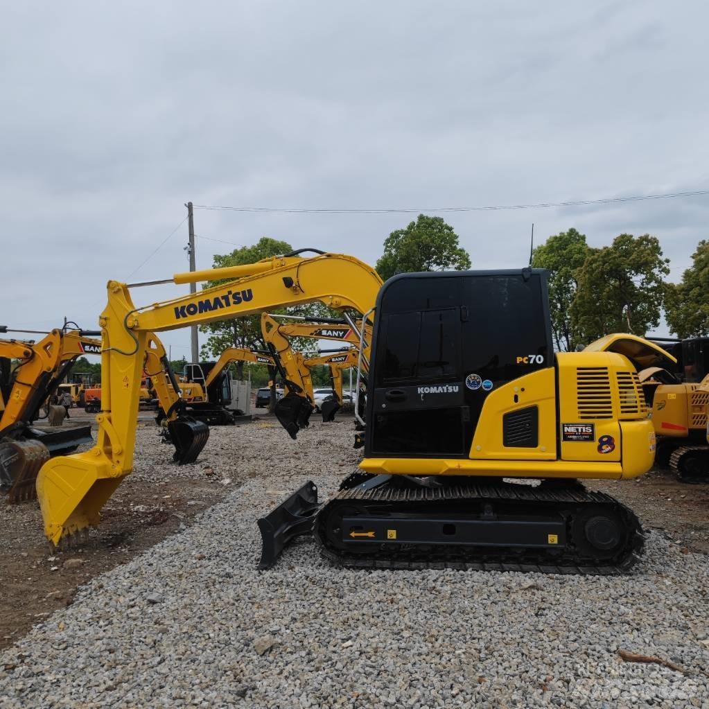 Komatsu PC 70 Mini ekskavatoriai < 7 t
