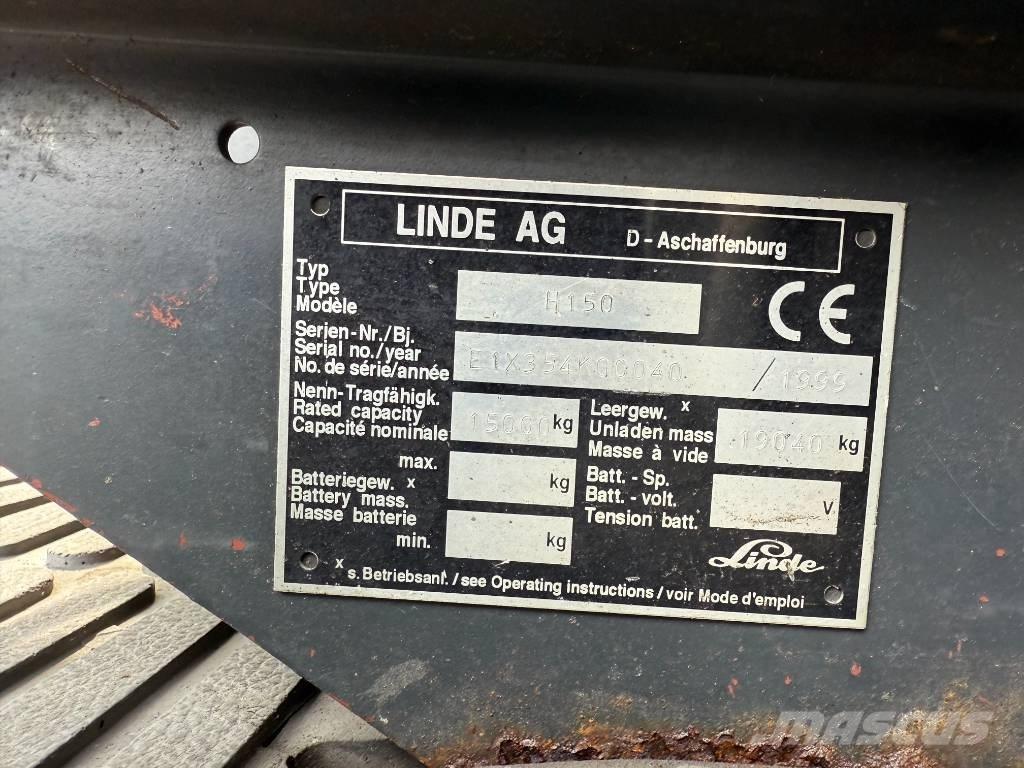 Linde H 150 D Dyzeliniai krautuvai