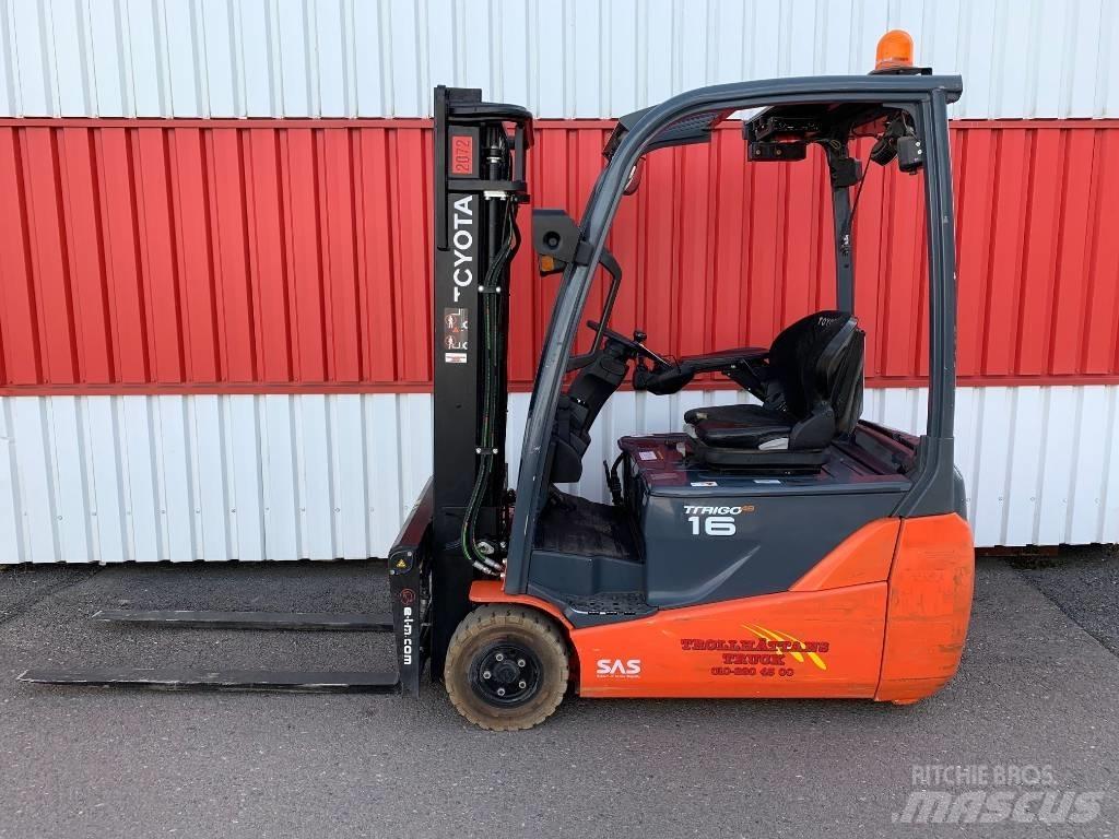 Toyota FBET 16 Elektriniai šakiniai krautuvai