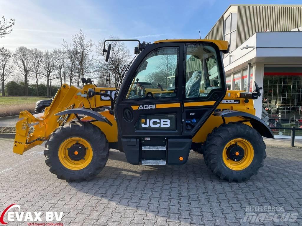 JCB 532-60 Teleskopiniai krautuvai žemės ūkiui