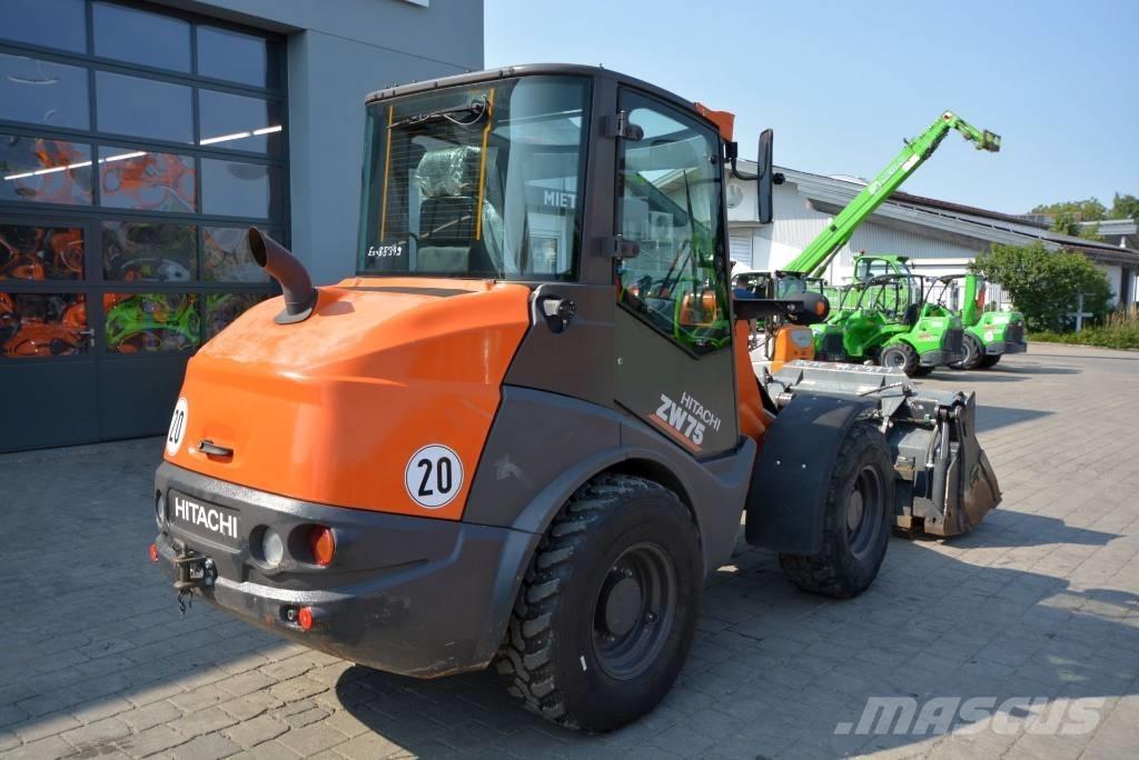 Hitachi ZW 75-6 Naudoti ratiniai krautuvai