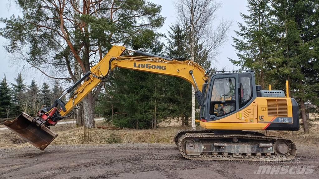 LiuGong CLG 915 E Vikšriniai ekskavatoriai