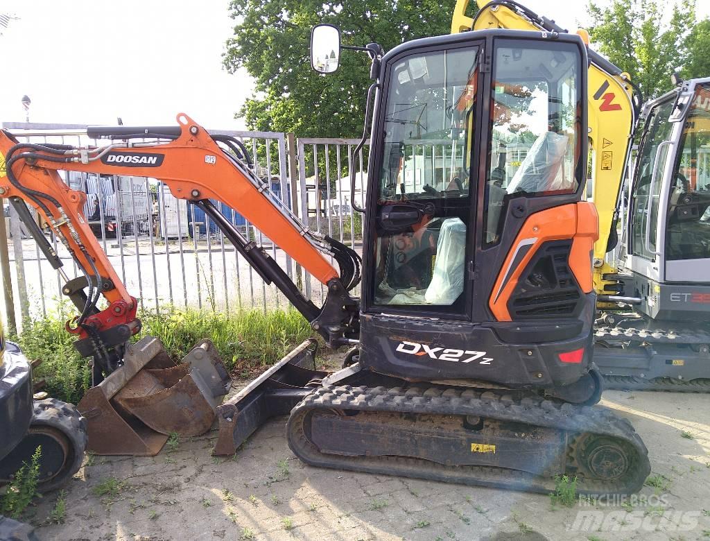 Doosan DX 27 Z Mini ekskavatoriai < 7 t