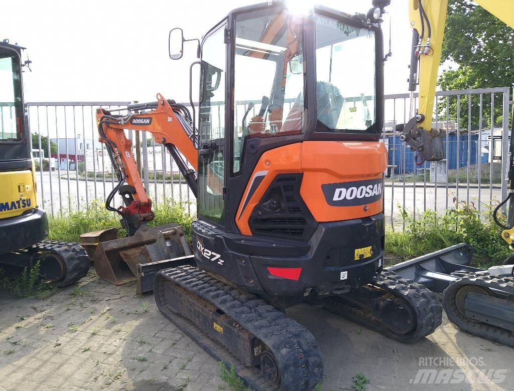 Doosan DX 27 Z Mini ekskavatoriai < 7 t