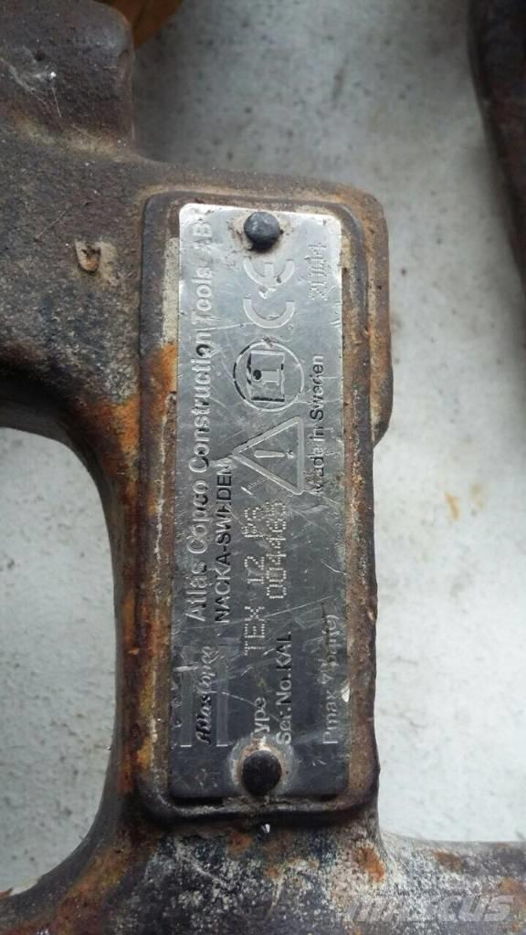 Atlas Copco TEX 250 Hidrauliniai kūjai / Trupintuvai