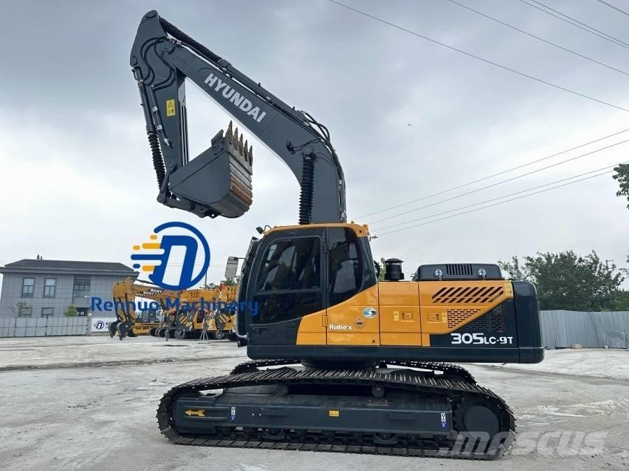 Hyundai R305LC-9T Vikšriniai ekskavatoriai