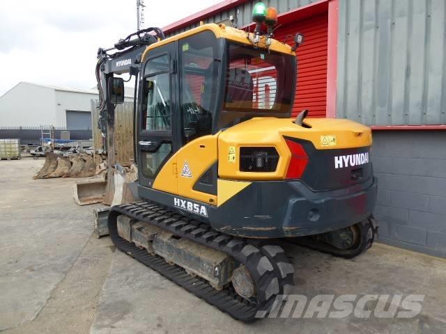 Hyundai HX 85 A Vidutinės galios ekskavatoriai 7-12 t