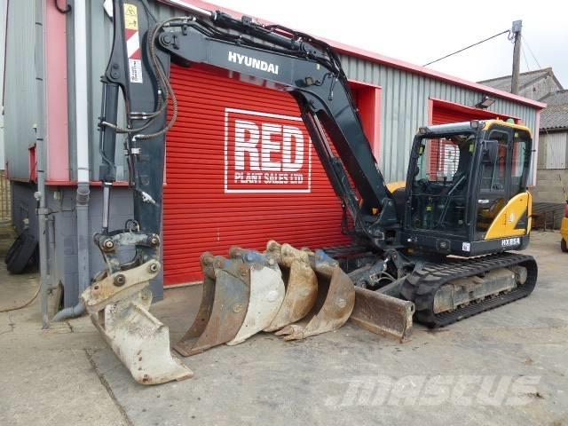 Hyundai HX 85 A Vidutinės galios ekskavatoriai 7-12 t