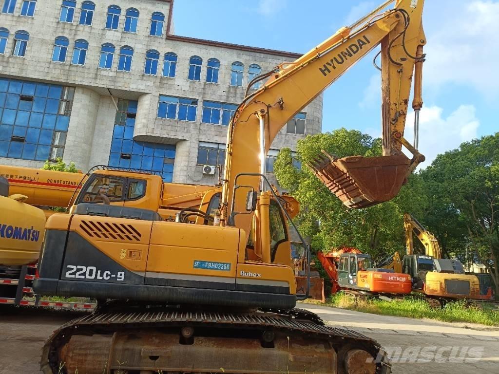 Hyundai R220LC-9 Vikšriniai ekskavatoriai