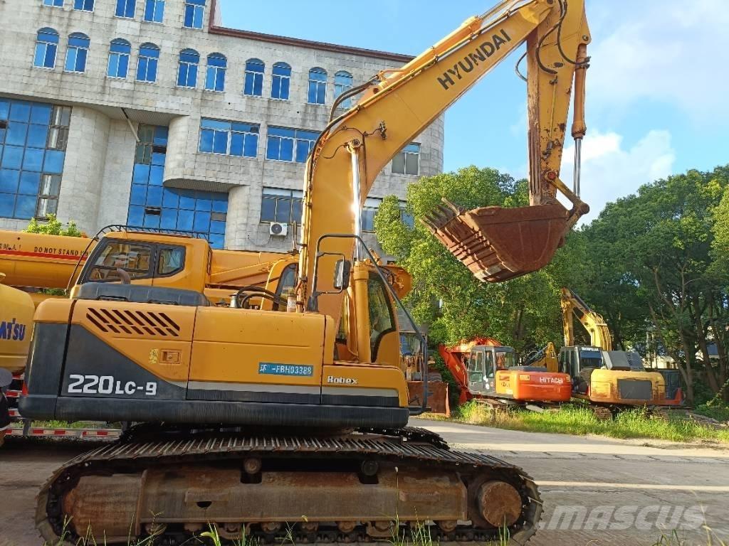 Hyundai R220LC-9 Vikšriniai ekskavatoriai