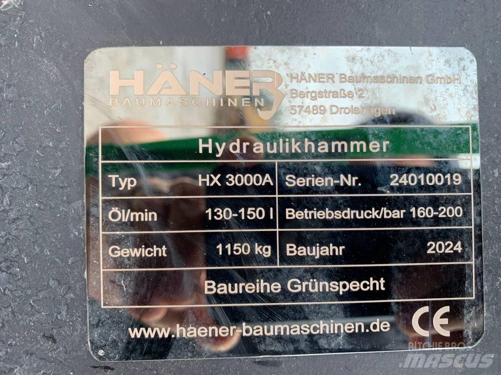  Haner HX3000A NEW Hidrauliniai kūjai / Trupintuvai