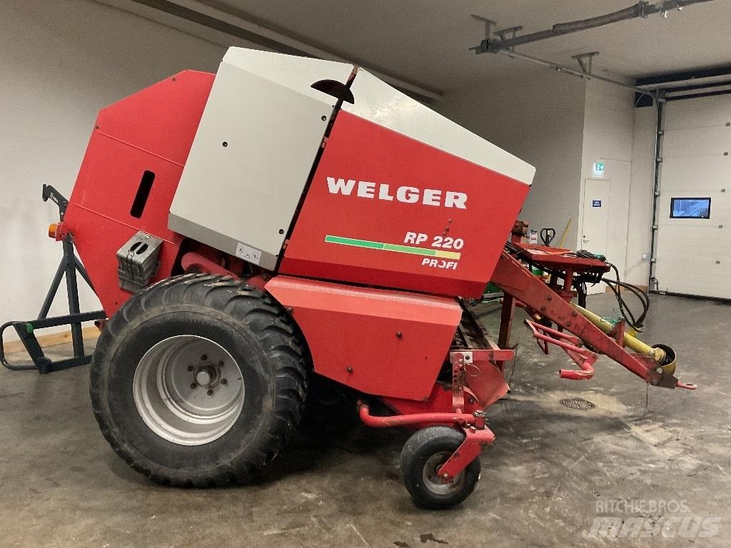 Welger RP220 PROFI Ritinių presai
