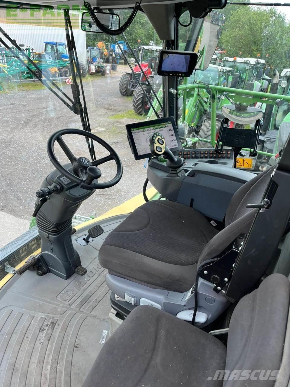 Krone Big X 630 Pašarų ruošimo technika
