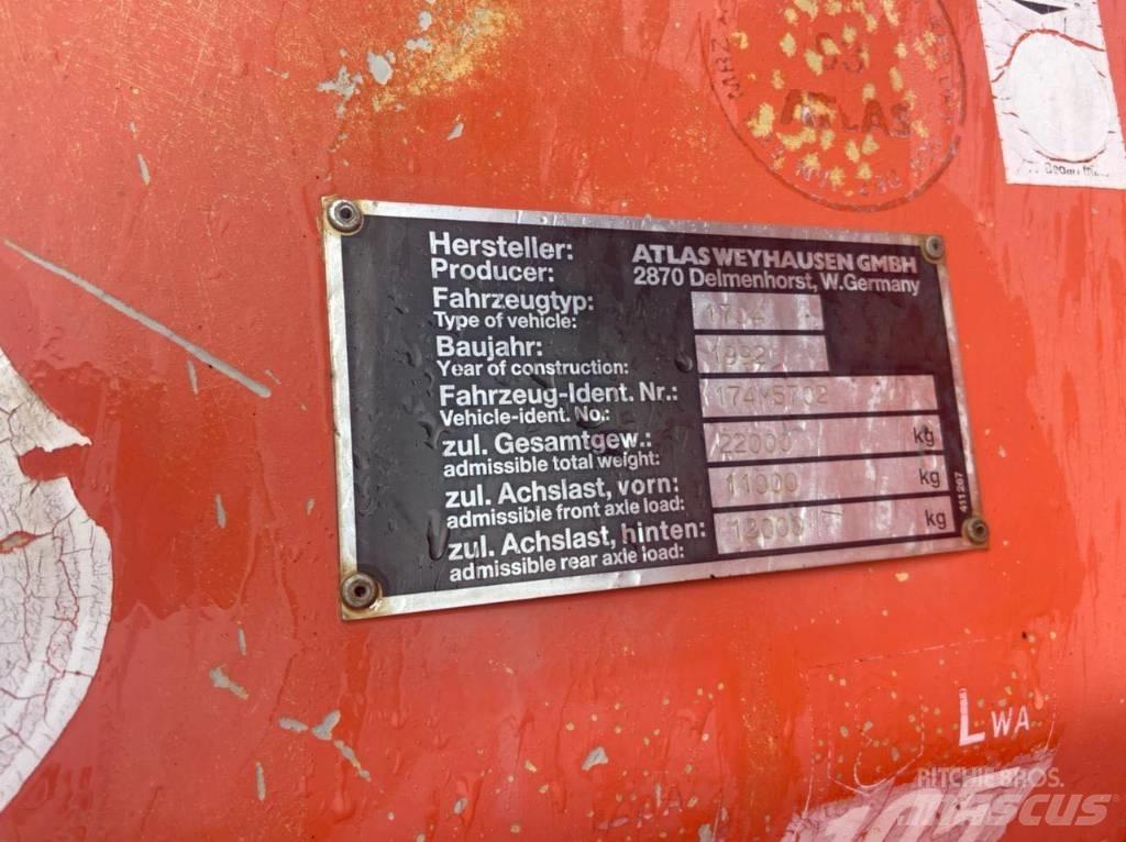 Atlas 1704 Ratiniai ekskavatoriai