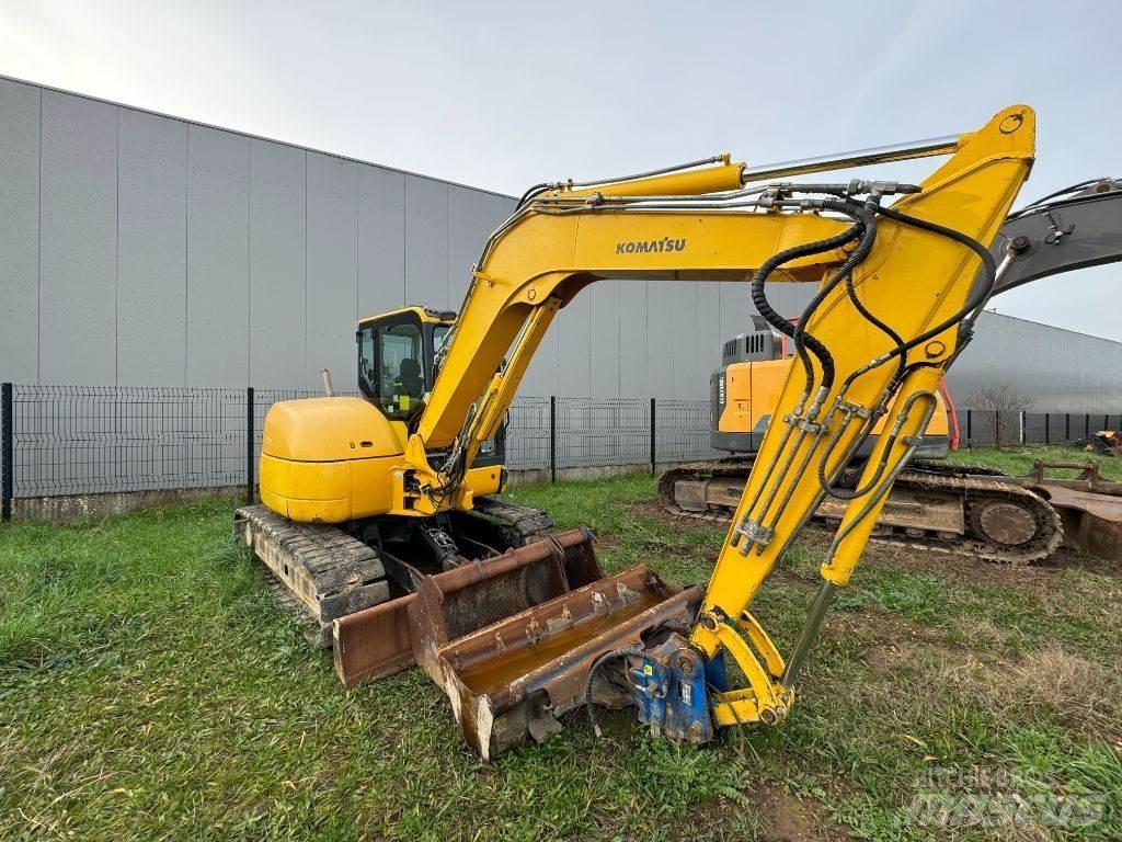 Komatsu PC 80 MR-3 Vidutinės galios ekskavatoriai 7-12 t