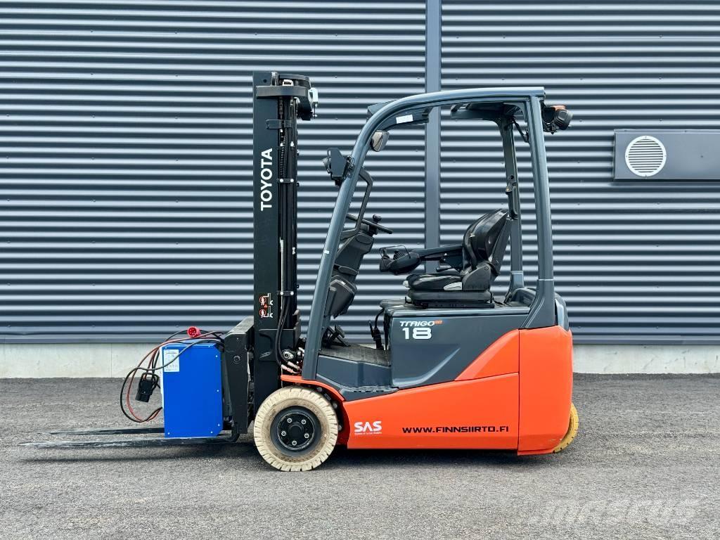 Toyota 8FBEKT18T Elektriniai šakiniai krautuvai