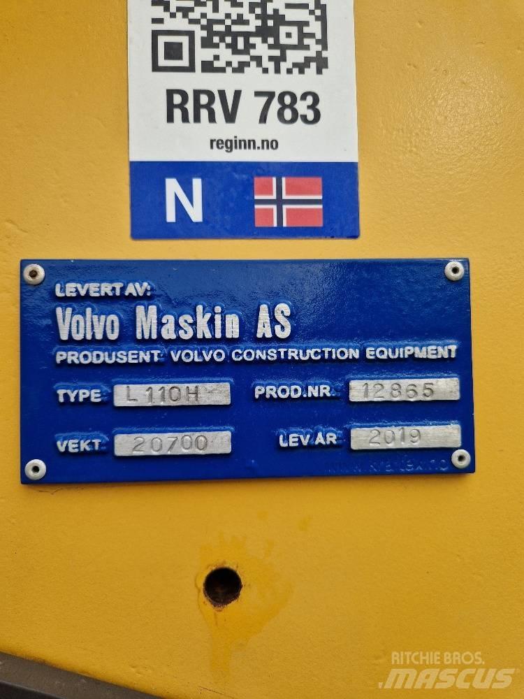 Volvo L110H Naudoti ratiniai krautuvai