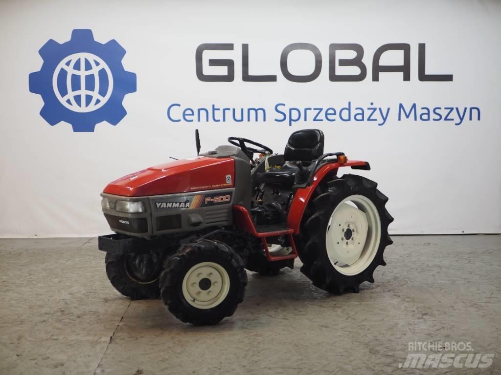 Yanmar F-200 Naudoti kompaktiški traktoriai