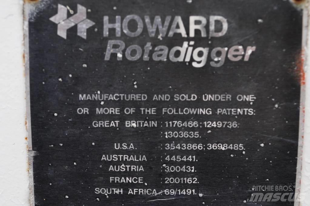 Howard Rotadigger Varomosios akėčios ir žemės frezos